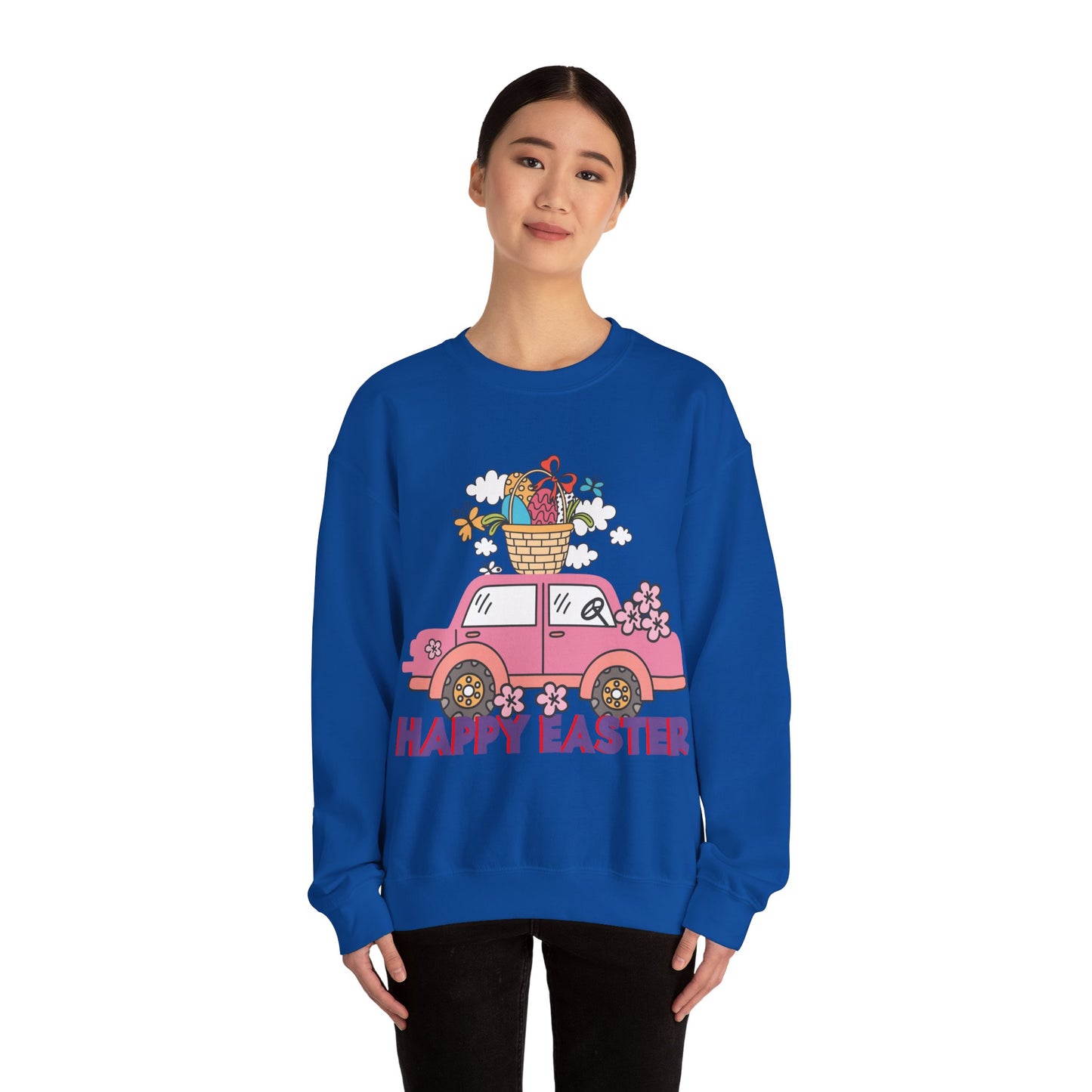 Easter Car Crewneck Sweatshirt