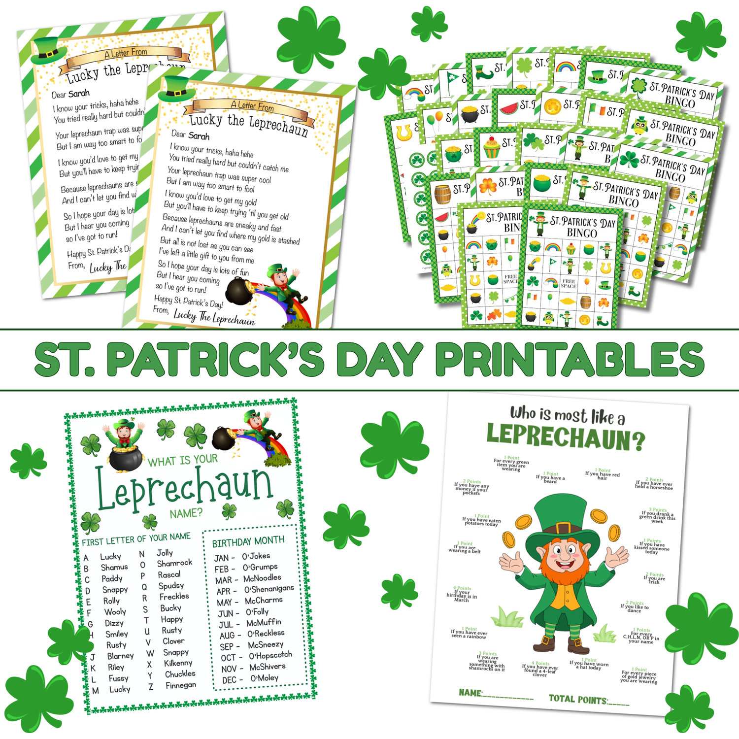 St. Patrick’s Day Printables