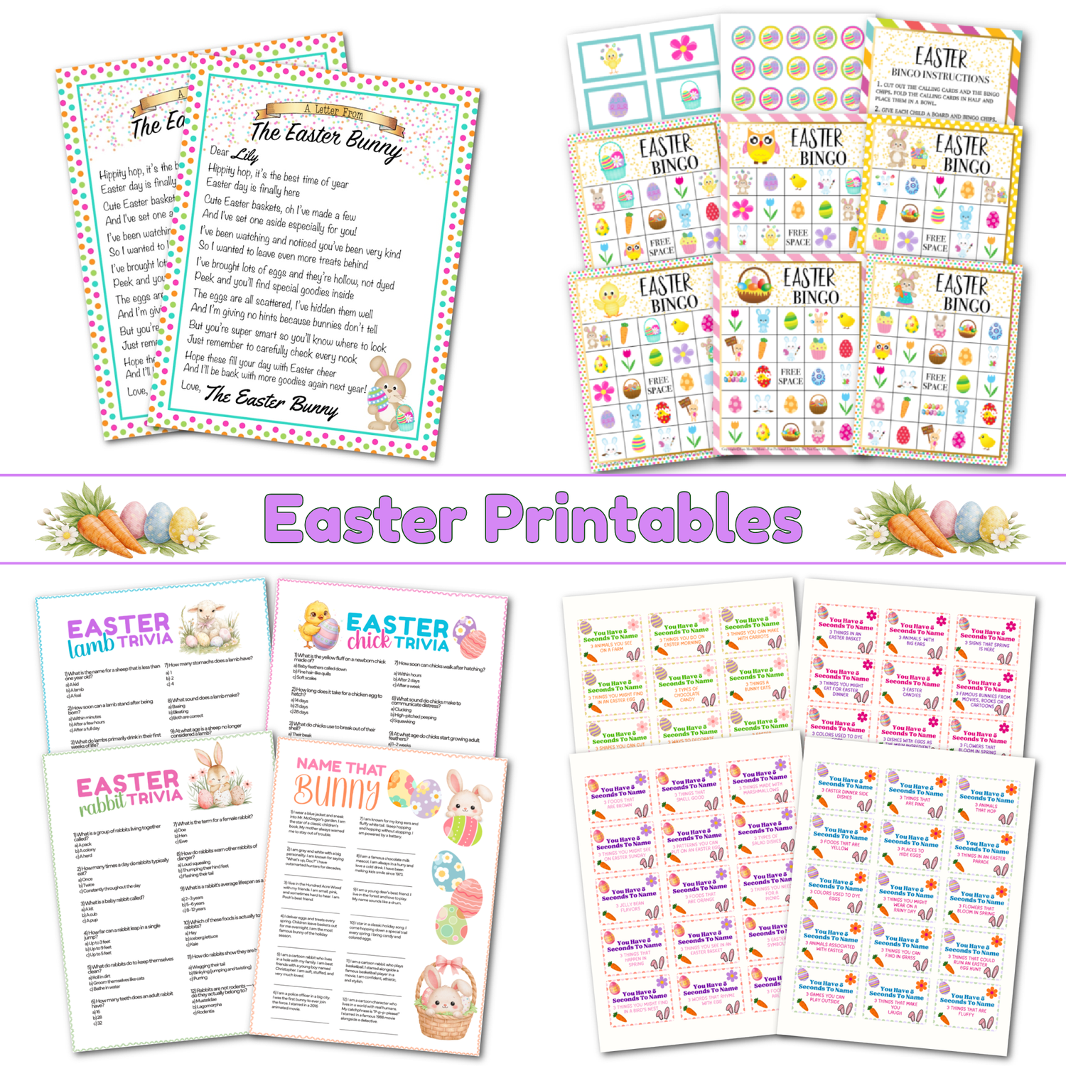 Easter Printables