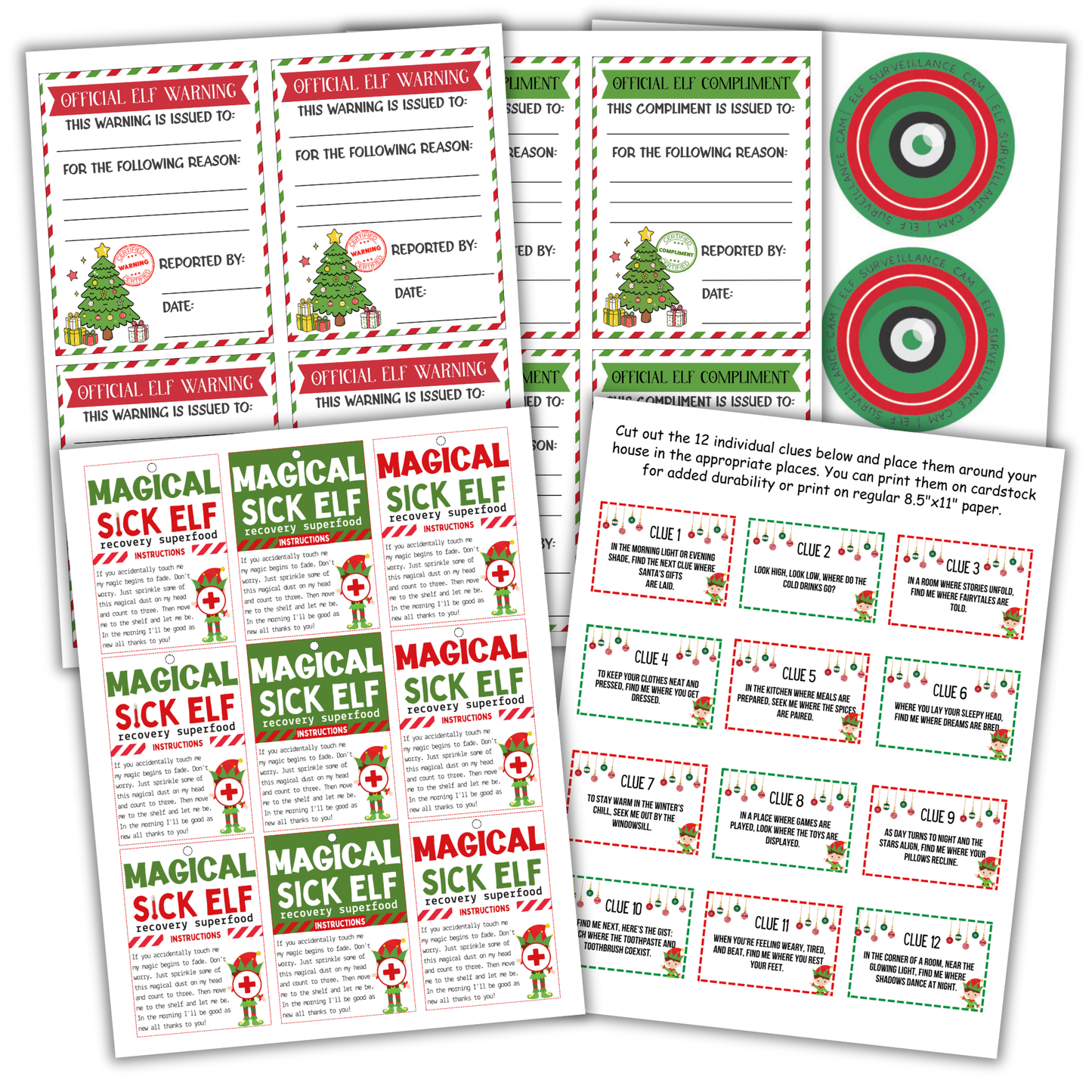 Printable Elf Kit - The Ultimate Kit For Your Christmas Elf
