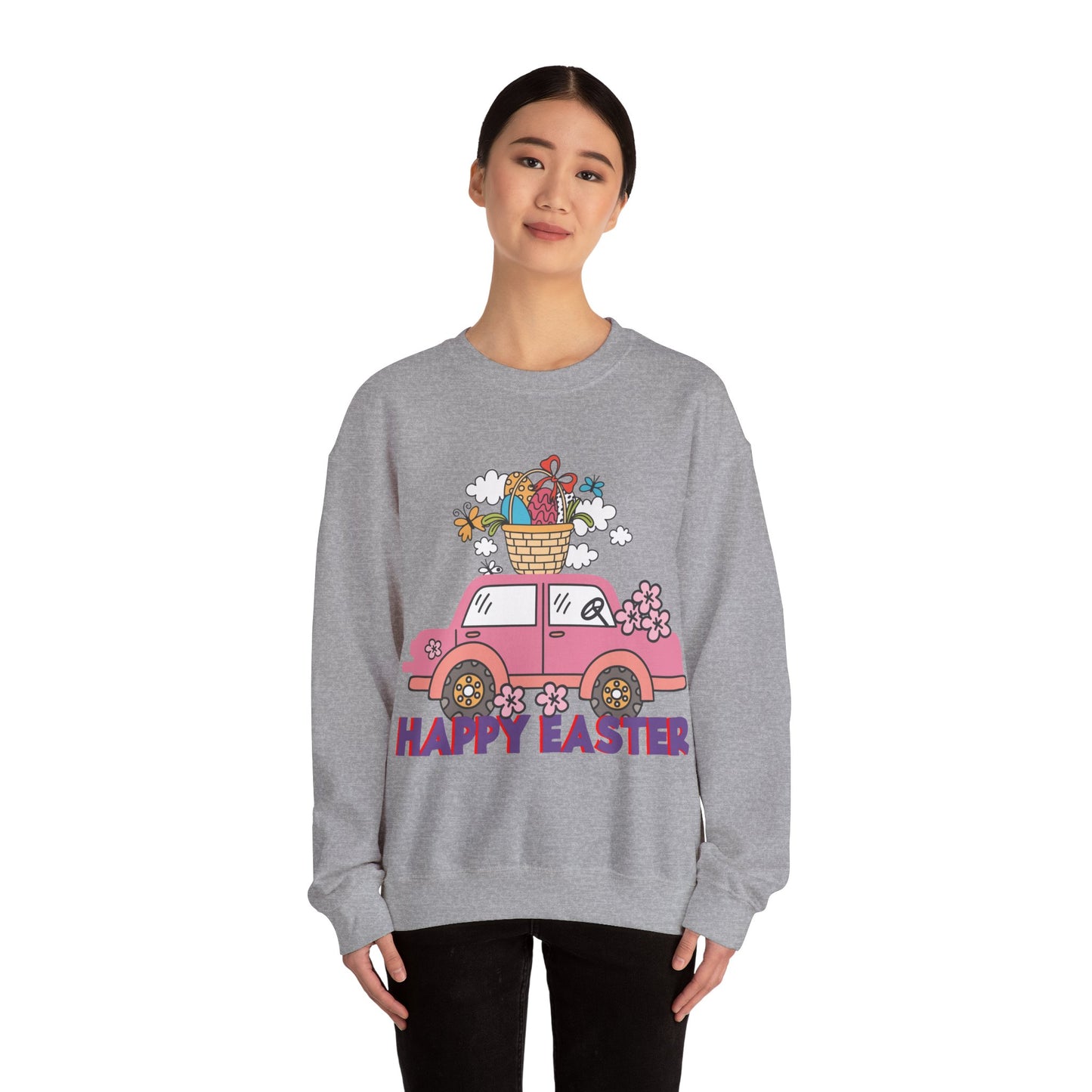 Easter Car Crewneck Sweatshirt