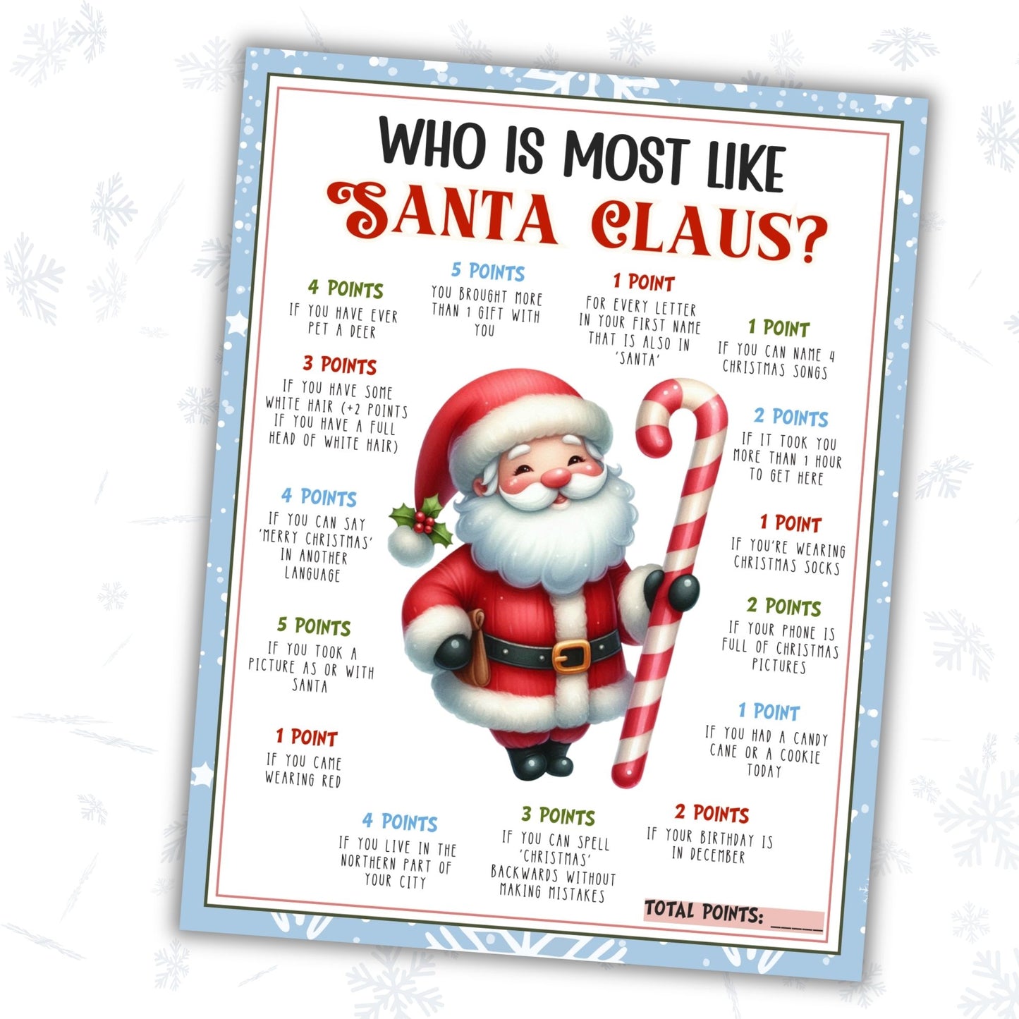 Who Is Most Like Santa Claus?