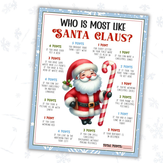 Who Is Most Like Santa Claus?