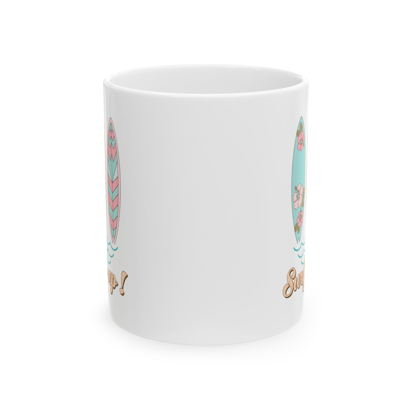 Surf's Up Ceramic Mug, 11 oz