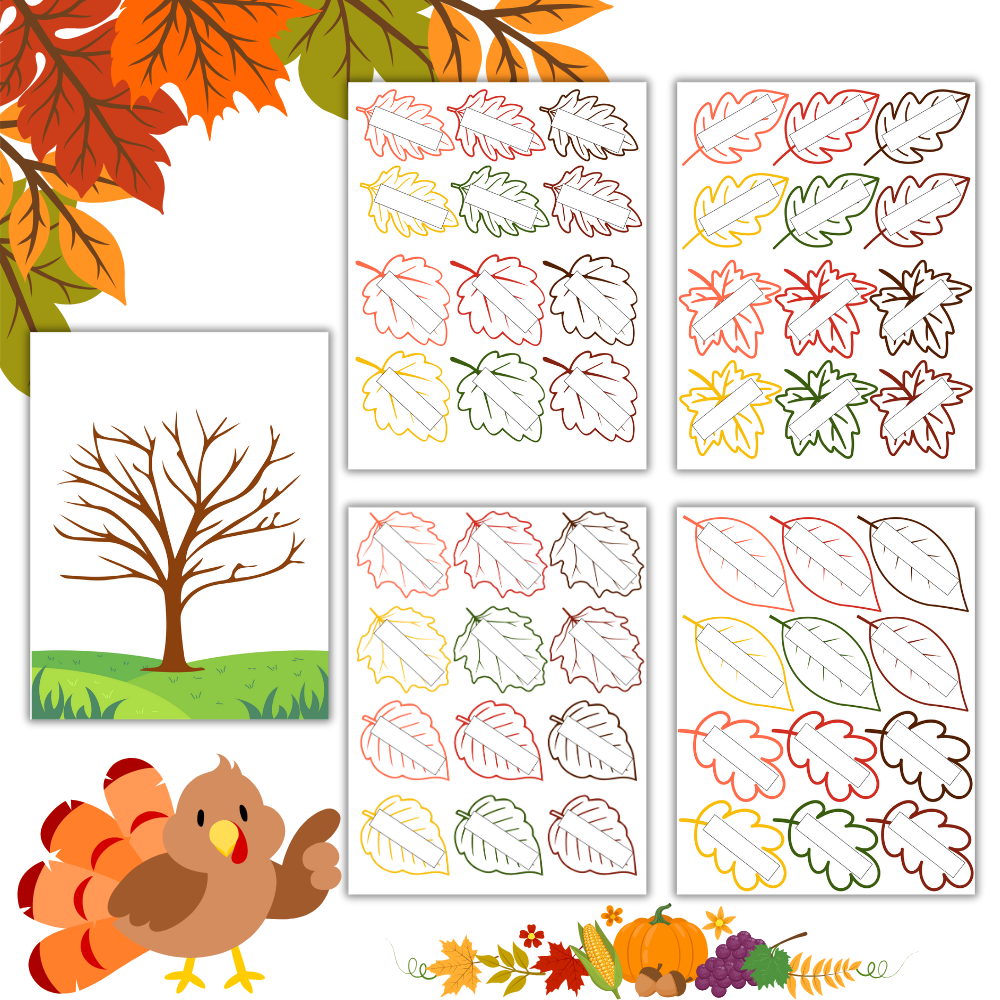 Printable Thankful Tree