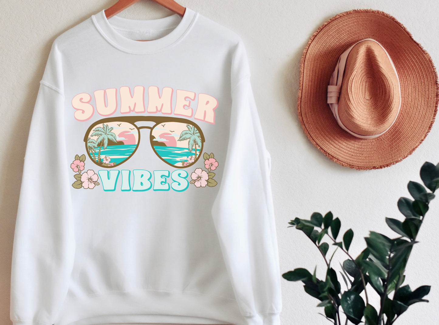 Summer Vibes Crewneck Sweatshirt