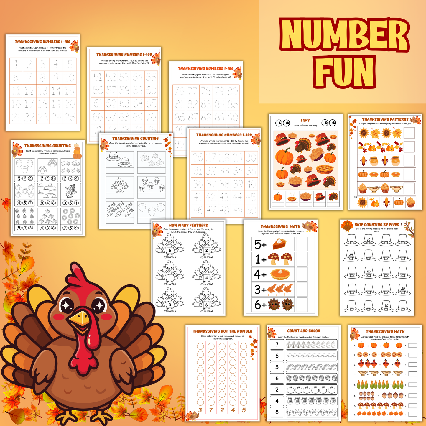 Thanksgiving Activity Pack