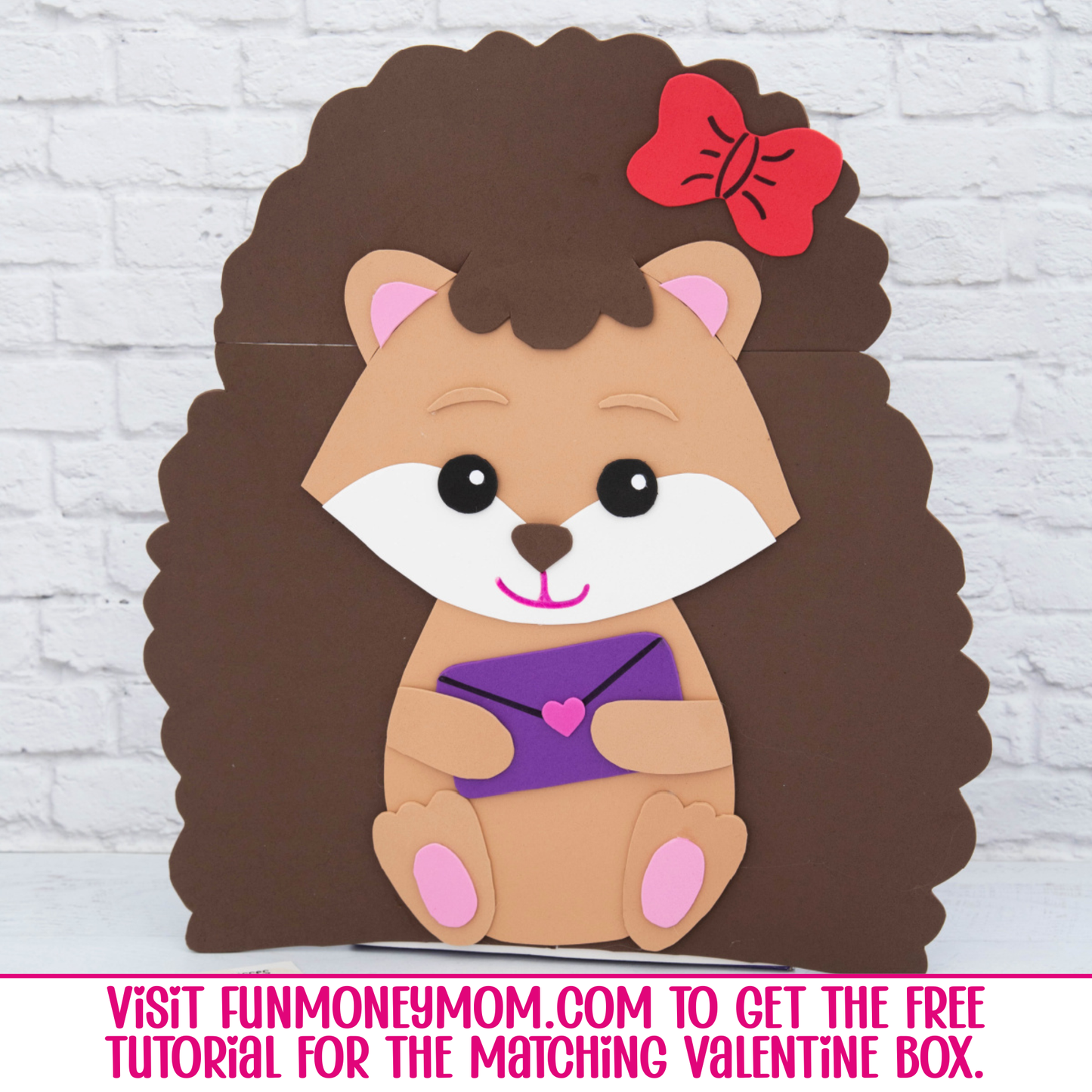 Hedgehog Valentine Cards