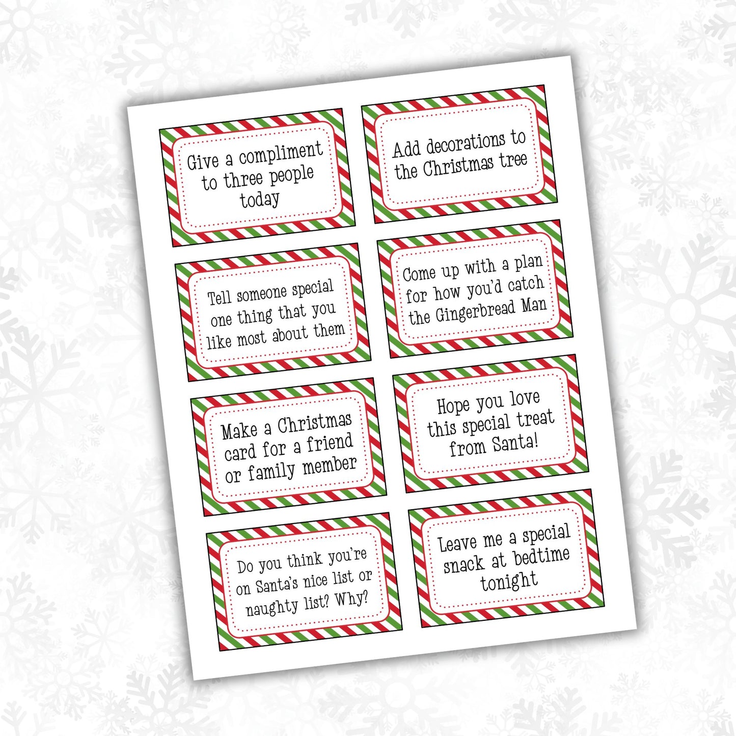 Christmas Elf Notes
