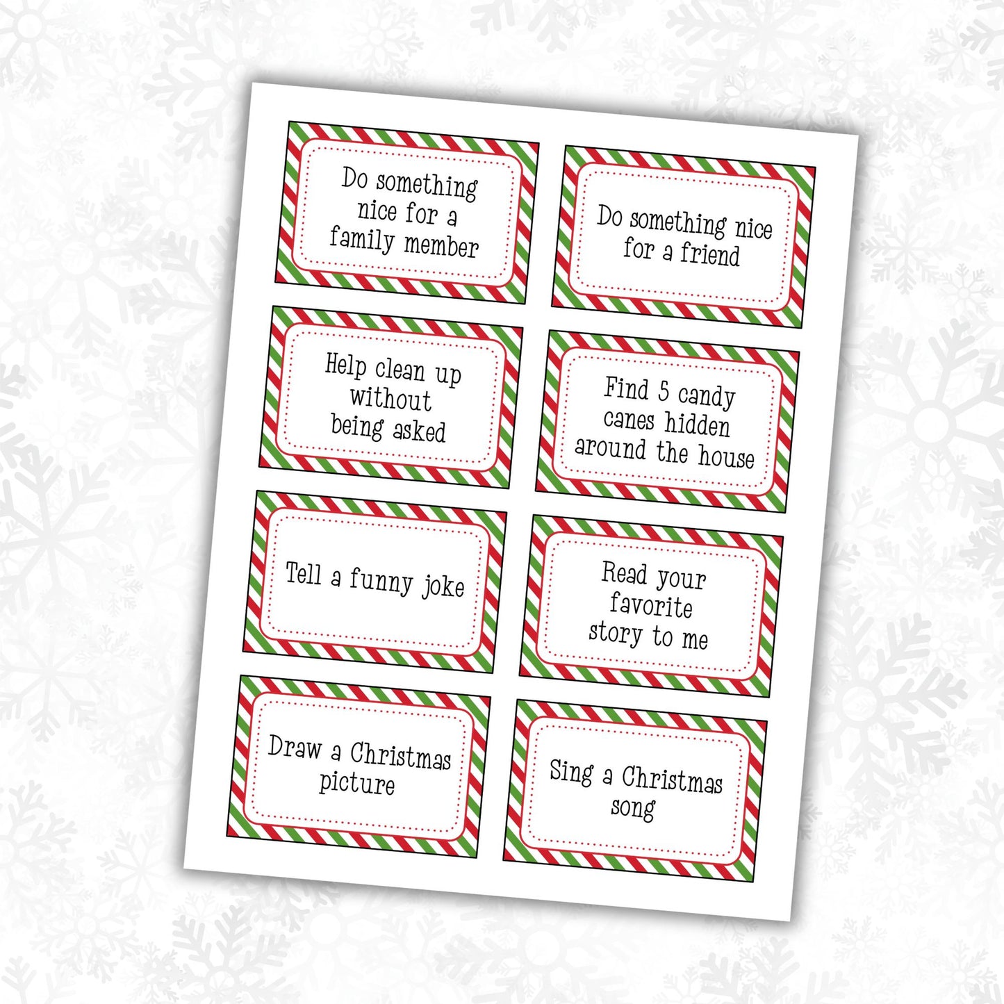 Christmas Elf Notes