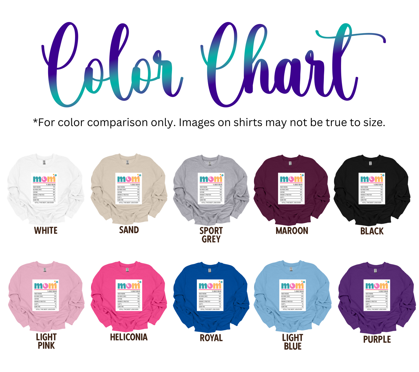 Mom - Best Job Ever Crewneck Sweatshirt