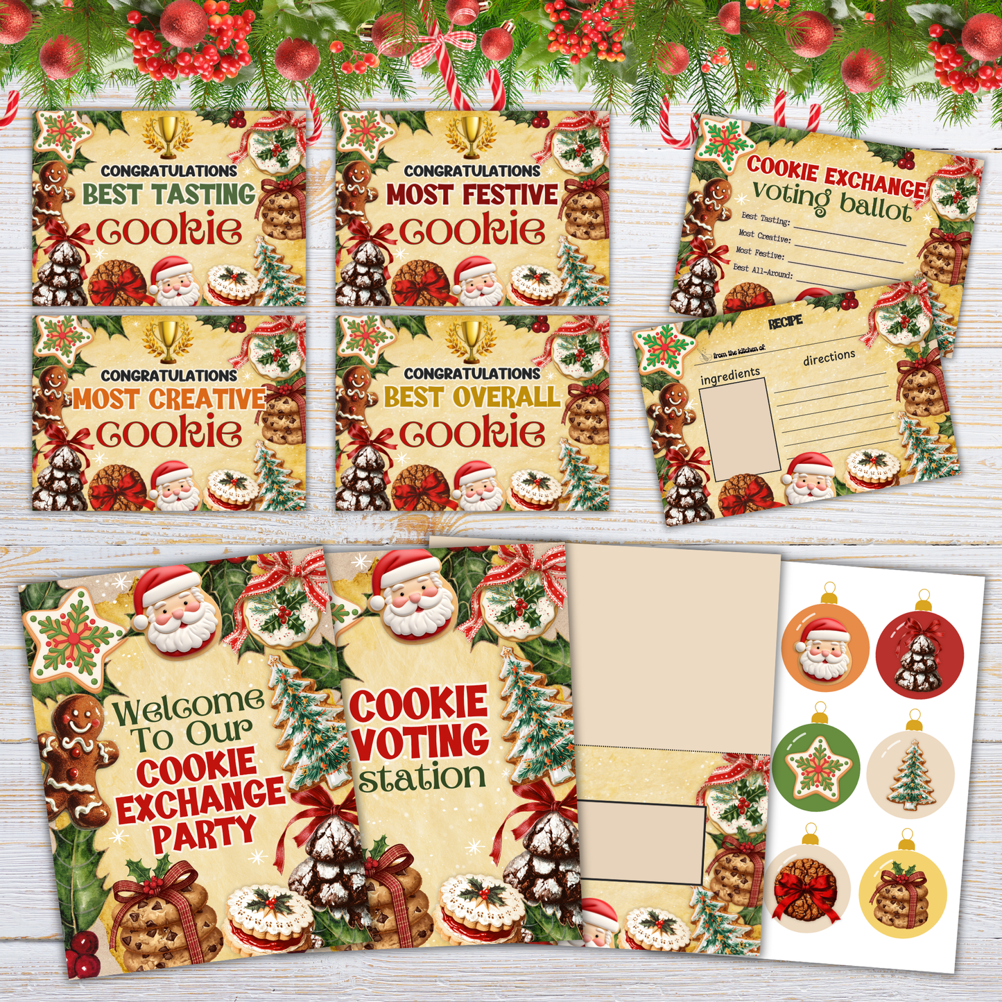 Cookie Exchange Bundle