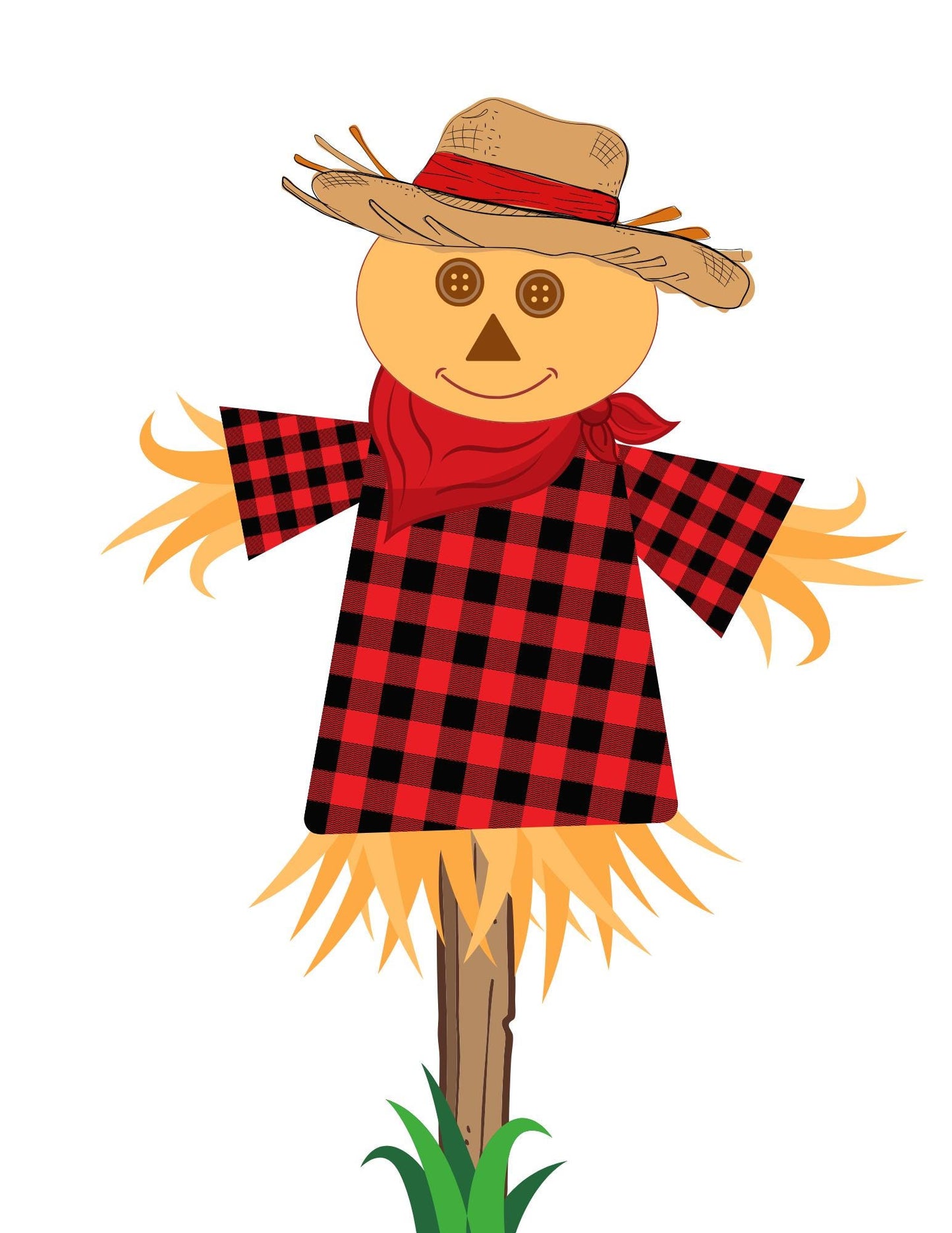 Build A Scarecrow Craft
