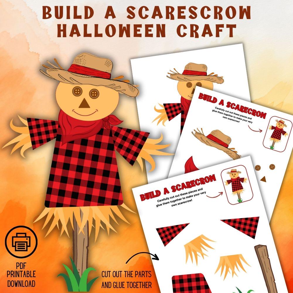 Build A Scarecrow Craft